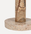 Madeline Drink Table - Brown Marble Side & End Tables