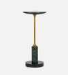 Madeline Drink Table - Green Marble Side & End Tables
