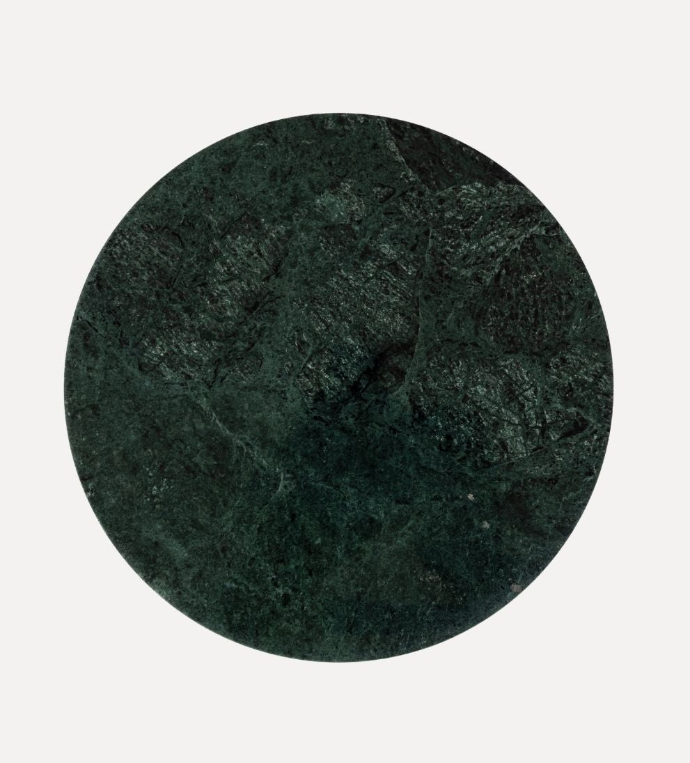 Madeline Drink Table - Green Marble Side Tables