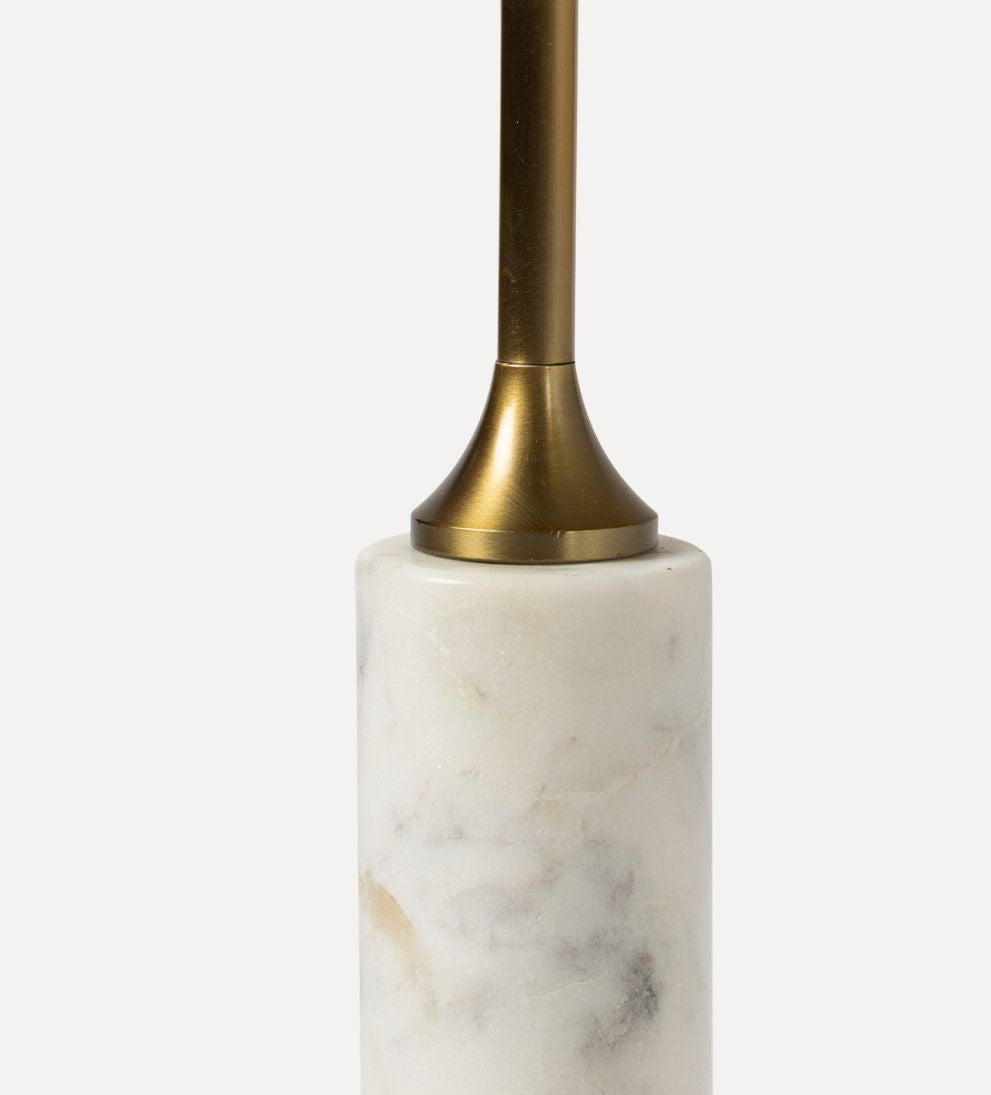 Madeline Drink table - White Marble Side Tables