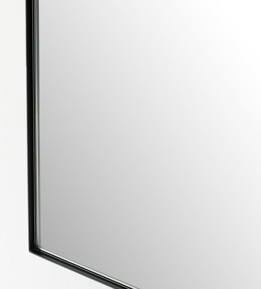 Georgia Small Mirror in Black Wall Mirrors