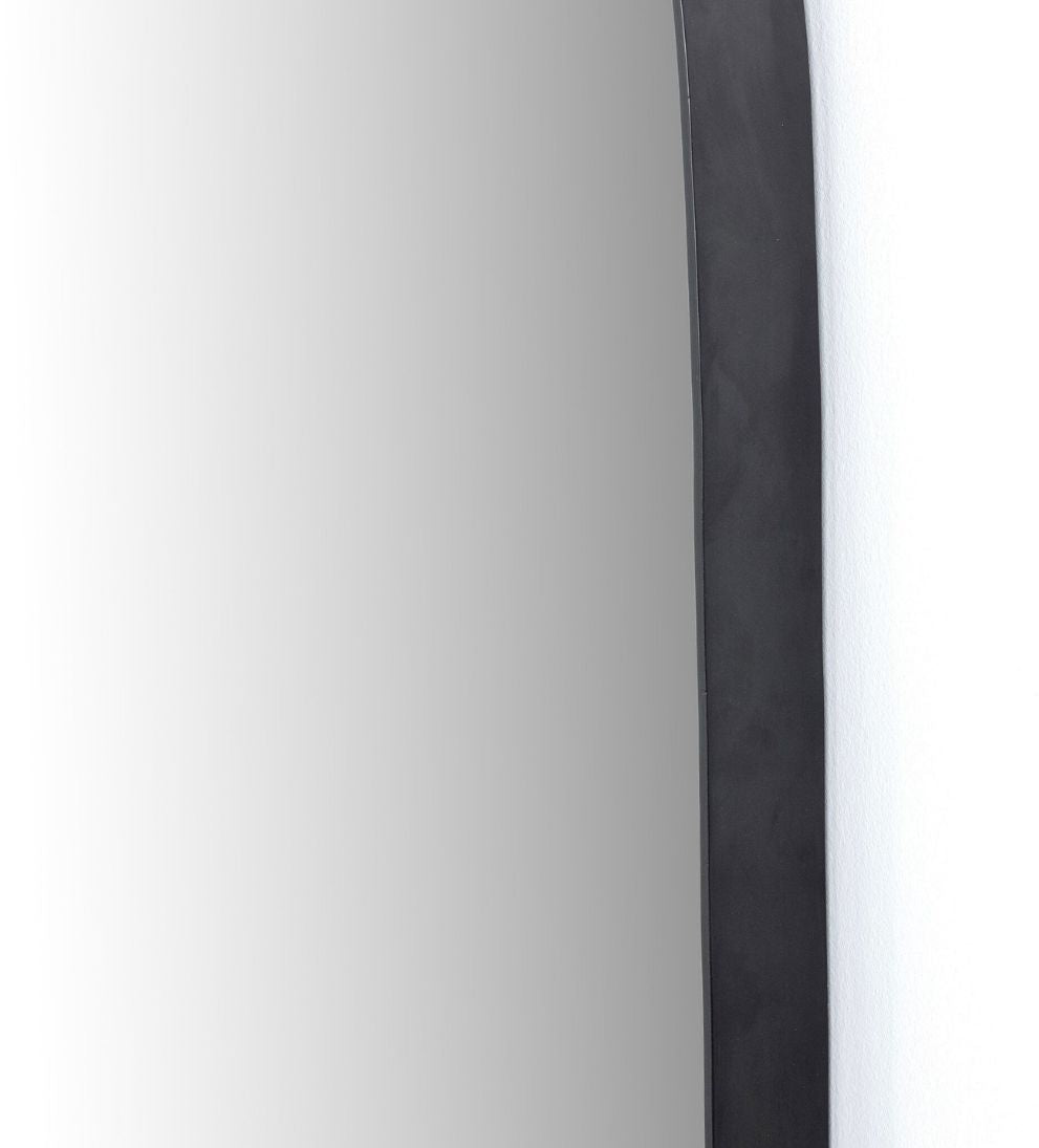 Georgia Wide Mirror in Black Wall Mirrors