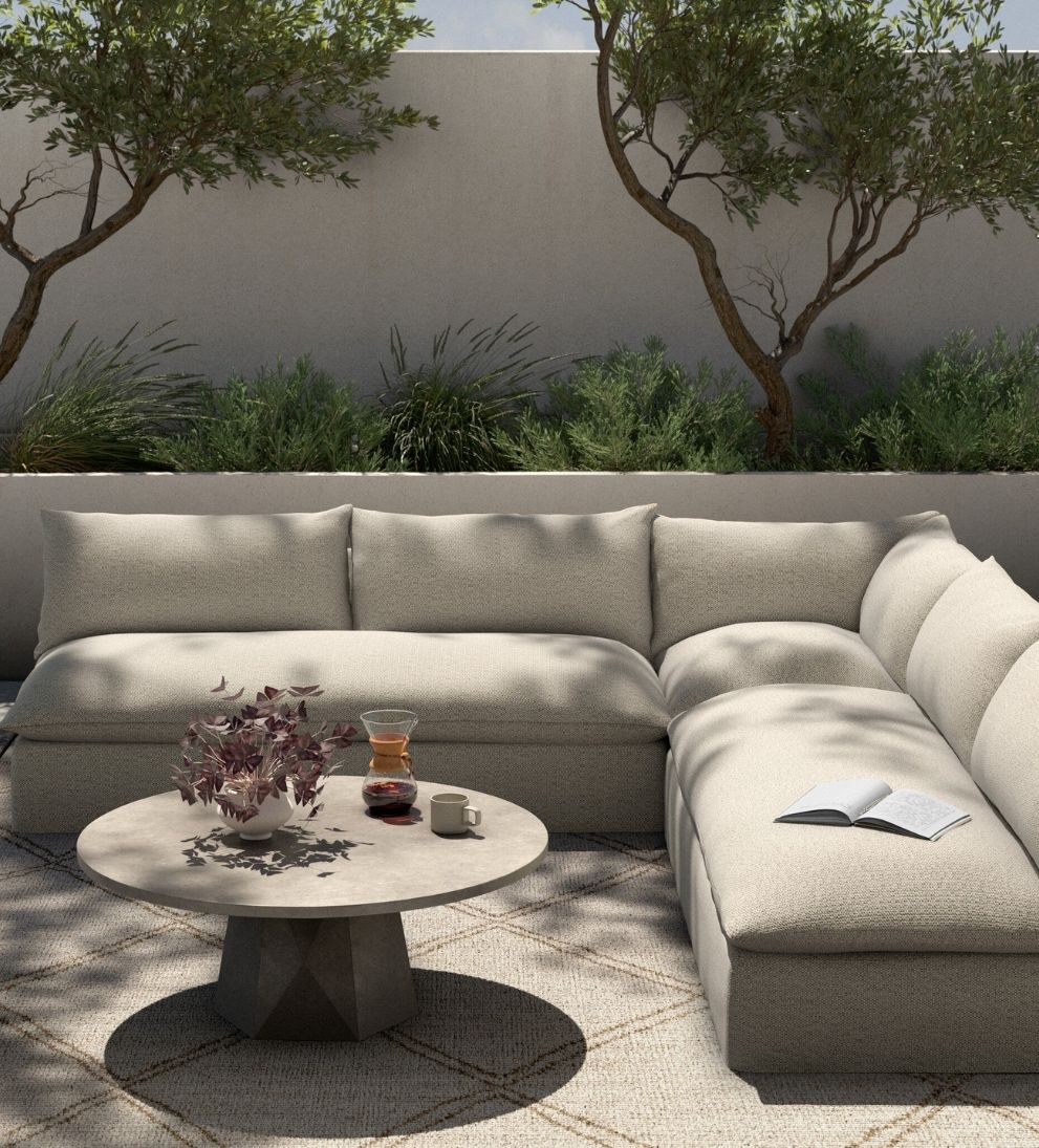Graham 3 Piece Outdoor Sectional Outdoor
