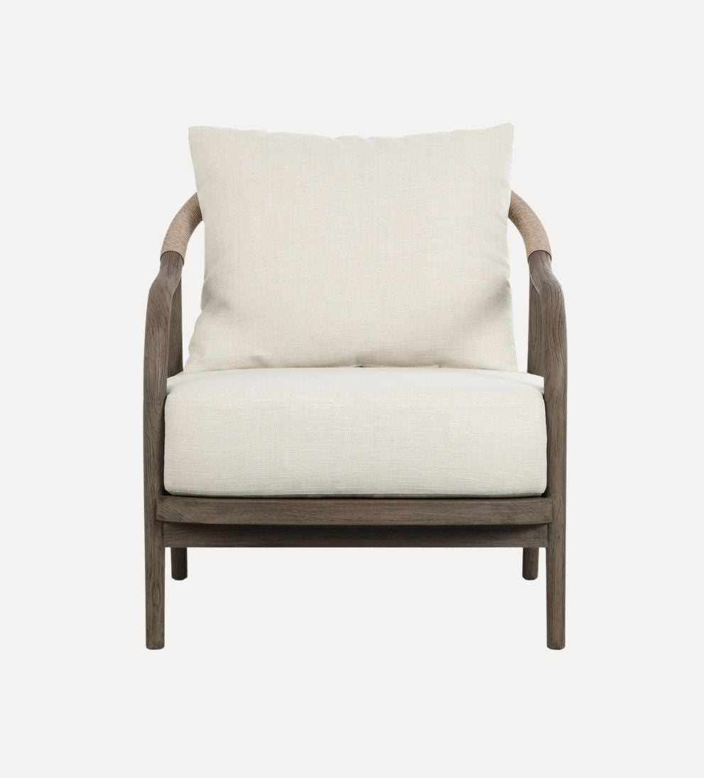 Hallie Outdoor Chair - Cream Outdoor