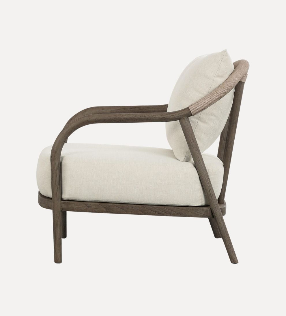 Hallie Outdoor Chair - Cream Outdoor