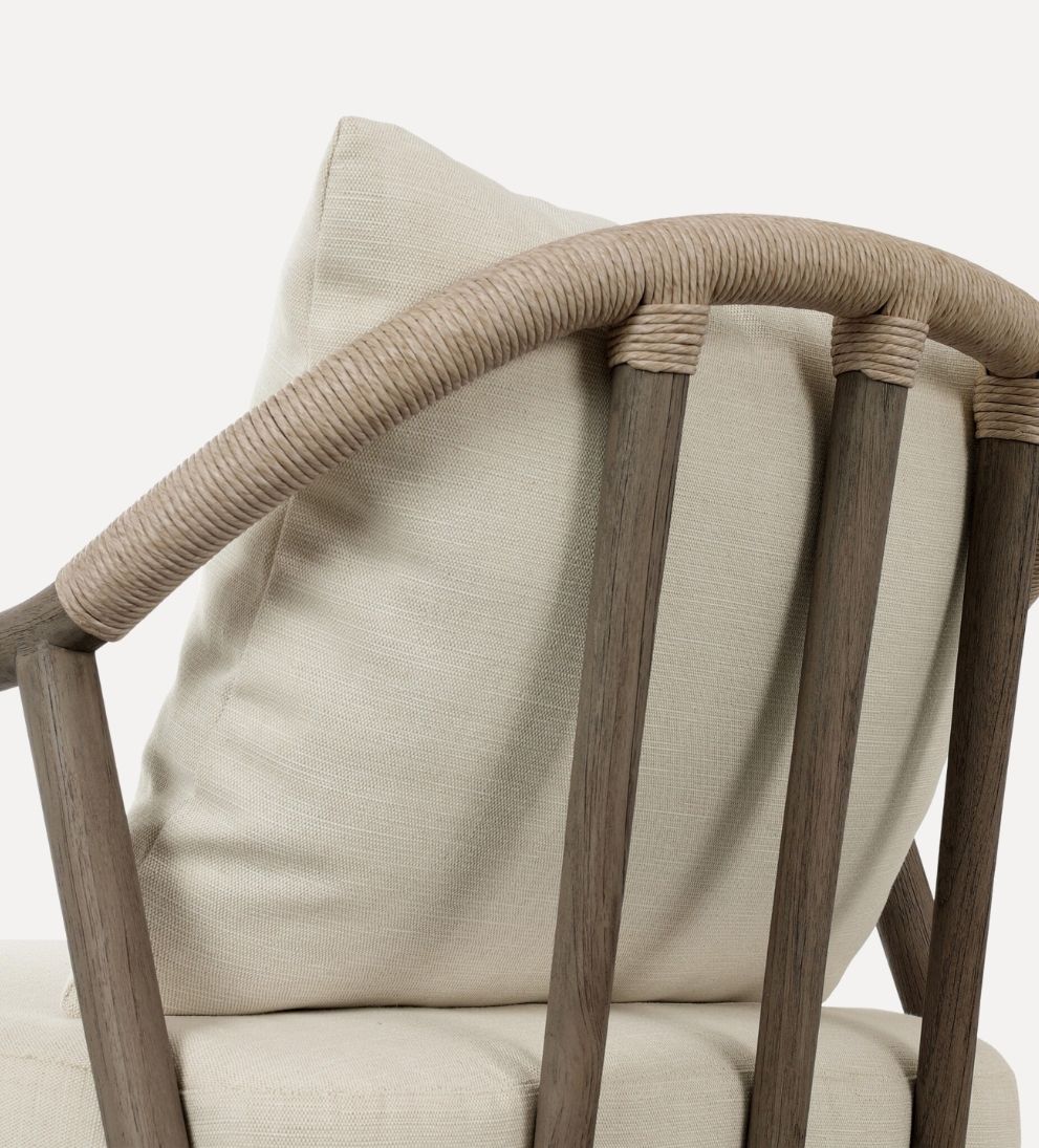Hallie Outdoor Chair - Cream Outdoor