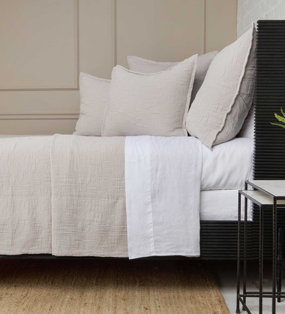 Harbour Matelasse in Taupe Bedding