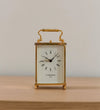 Henri Brass Carriage Clock Decorative Object