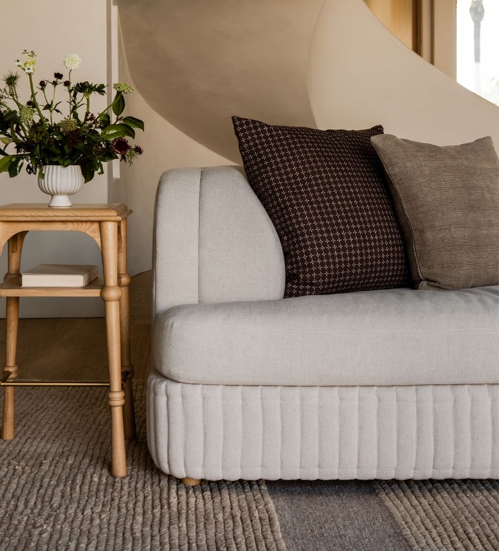 Holly Sculptural Sectional Sofas