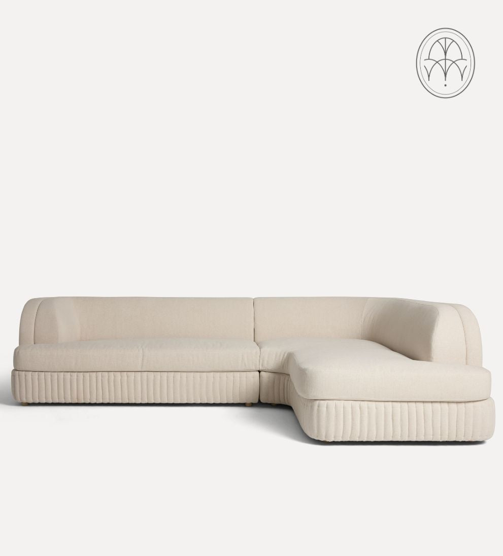 Holly Sculptural Sectional Sofas
