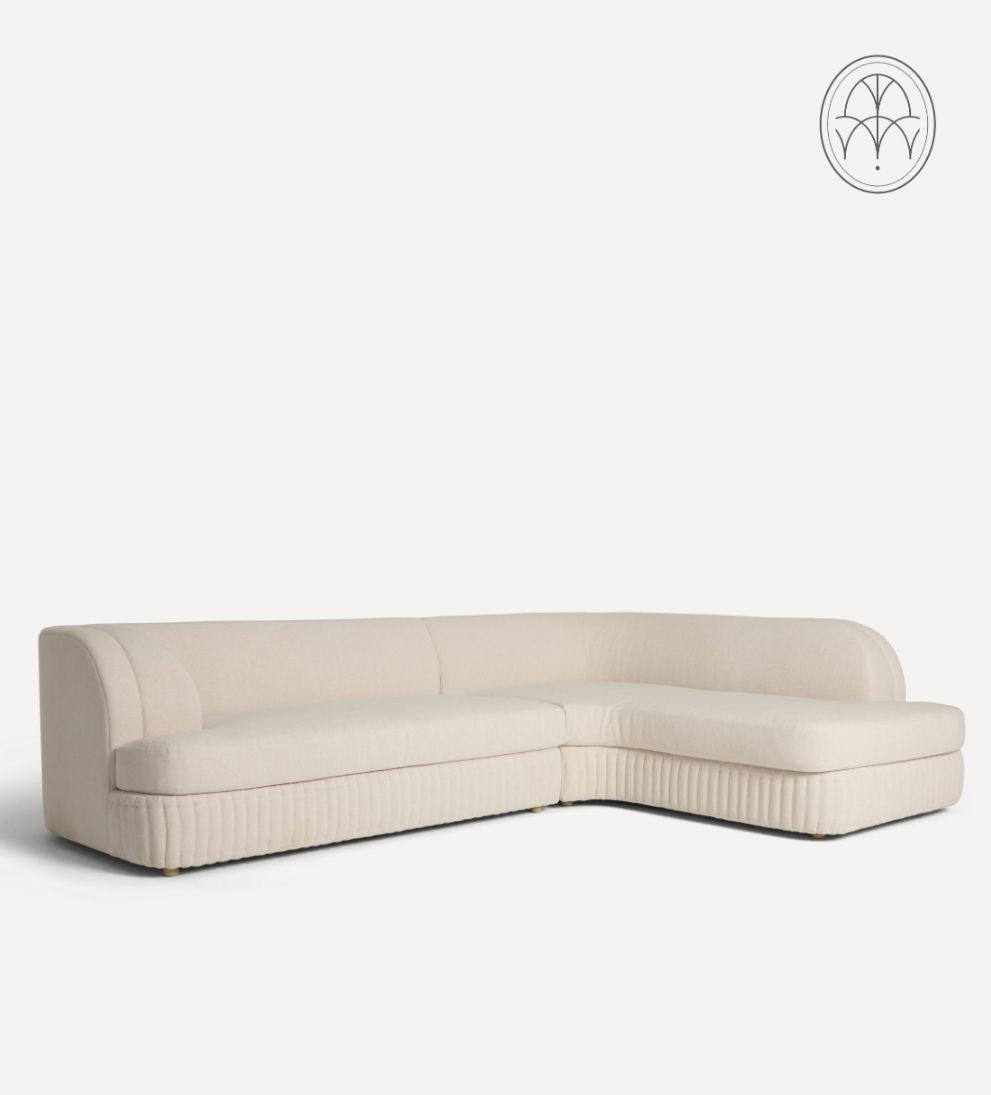 Holly Sculptural Sectional Sofas