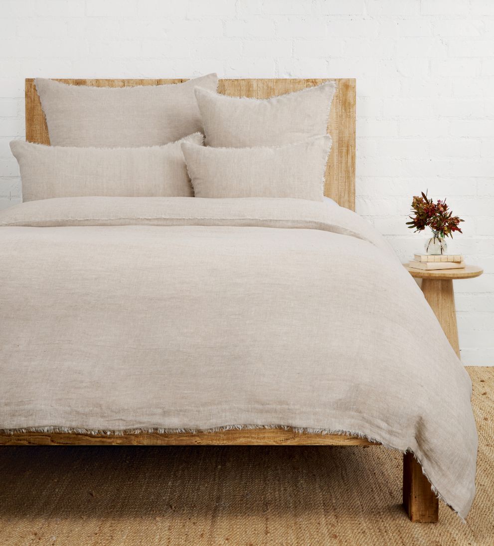 Hunter Bedding in Flax Bedding