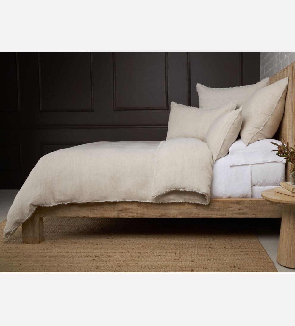 Hunter Bedding in Flax Bedding