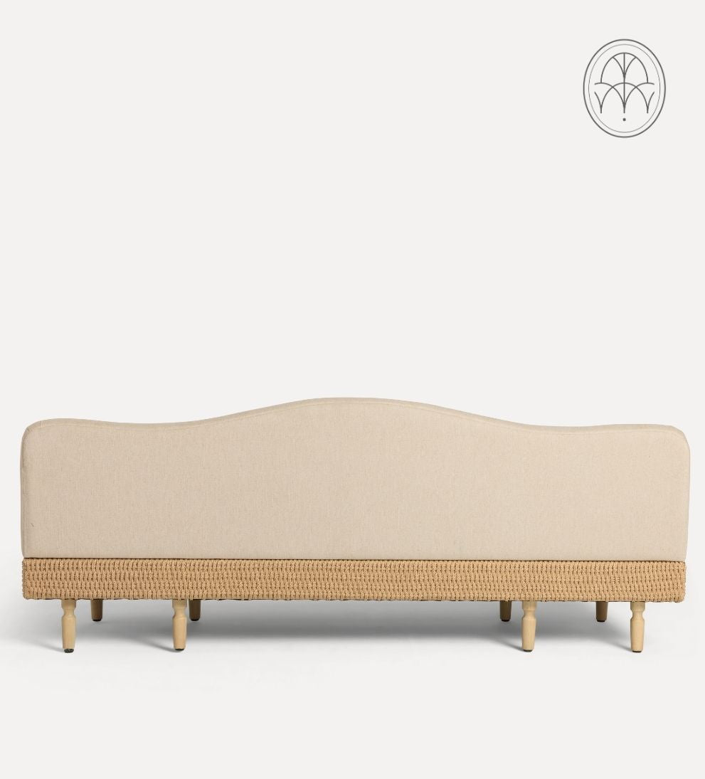 Iris Woven Linen Bench Benches