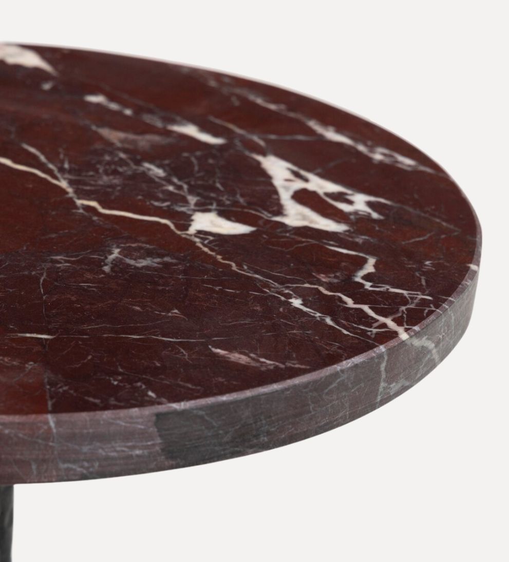 Josie End Table in Cordovan Marble Side & End Tables