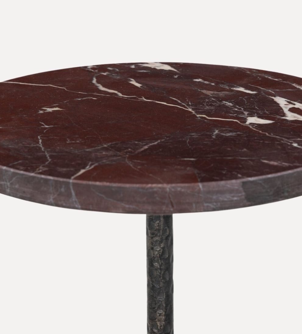 Josie End Table in Cordovan Marble Side & End Tables