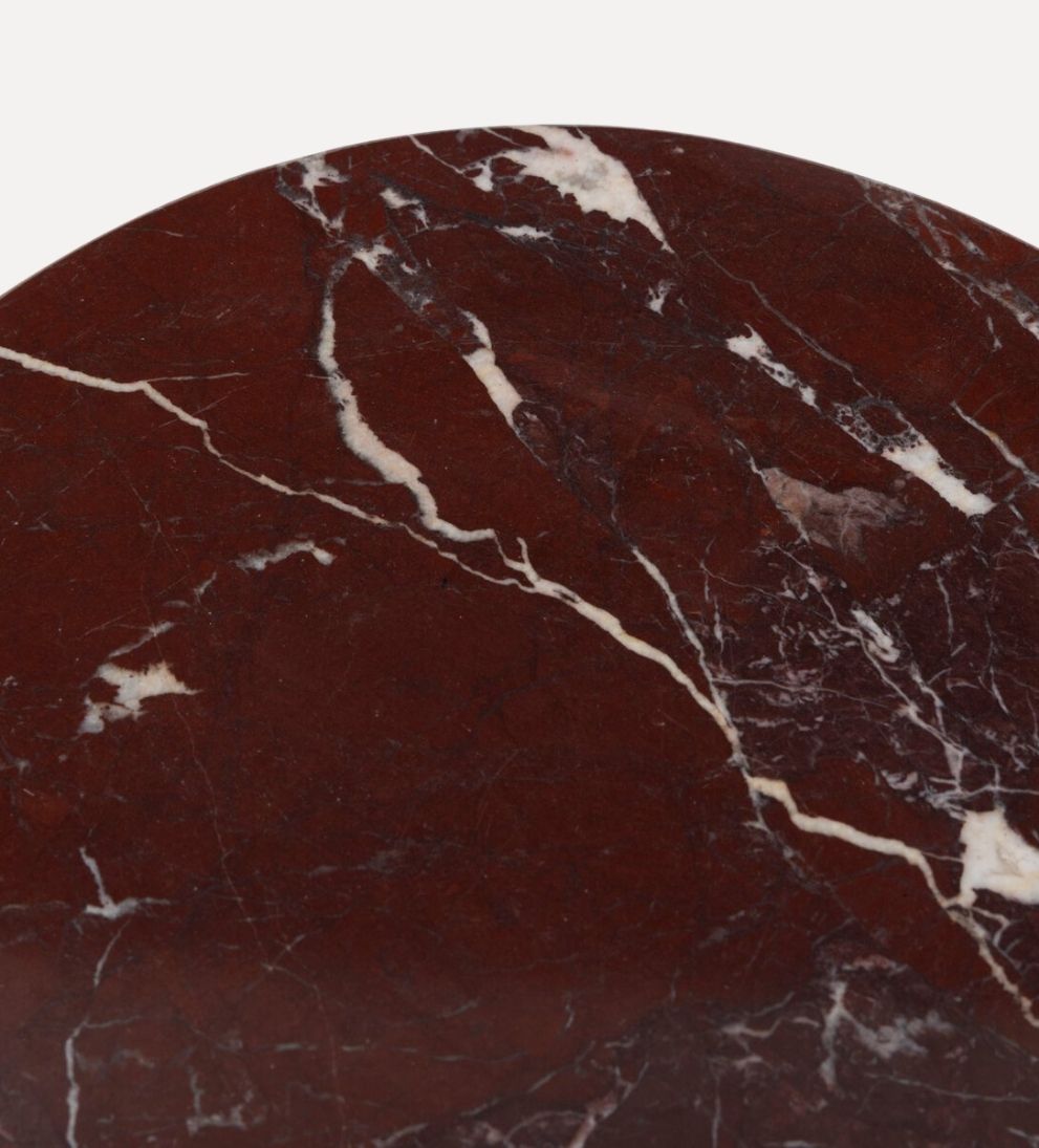 Josie End Table in Cordovan Marble Side & End Tables