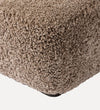 Julia Chaise in Taupe Shearling Chaises