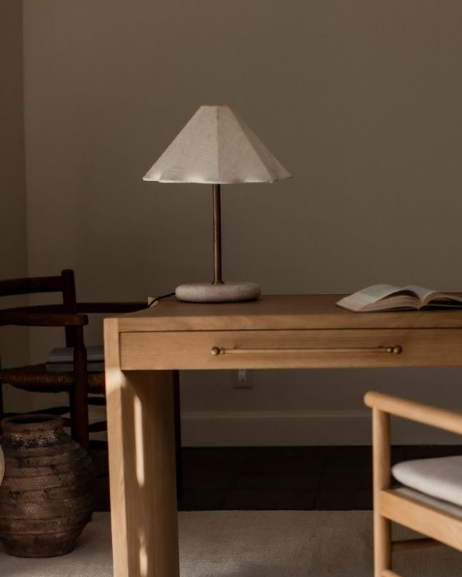 Camille Brass Table Lamp Lamps
