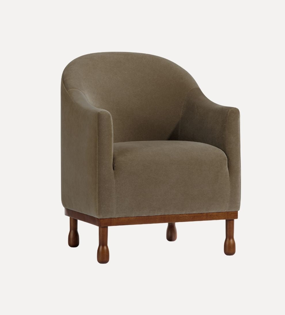 Kiernan Chair, Brown Lounge Chairs