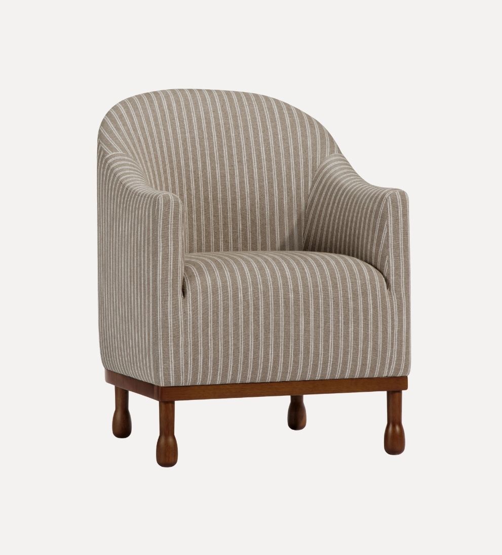 Kiernan Chair, Stripes Lounge Chairs