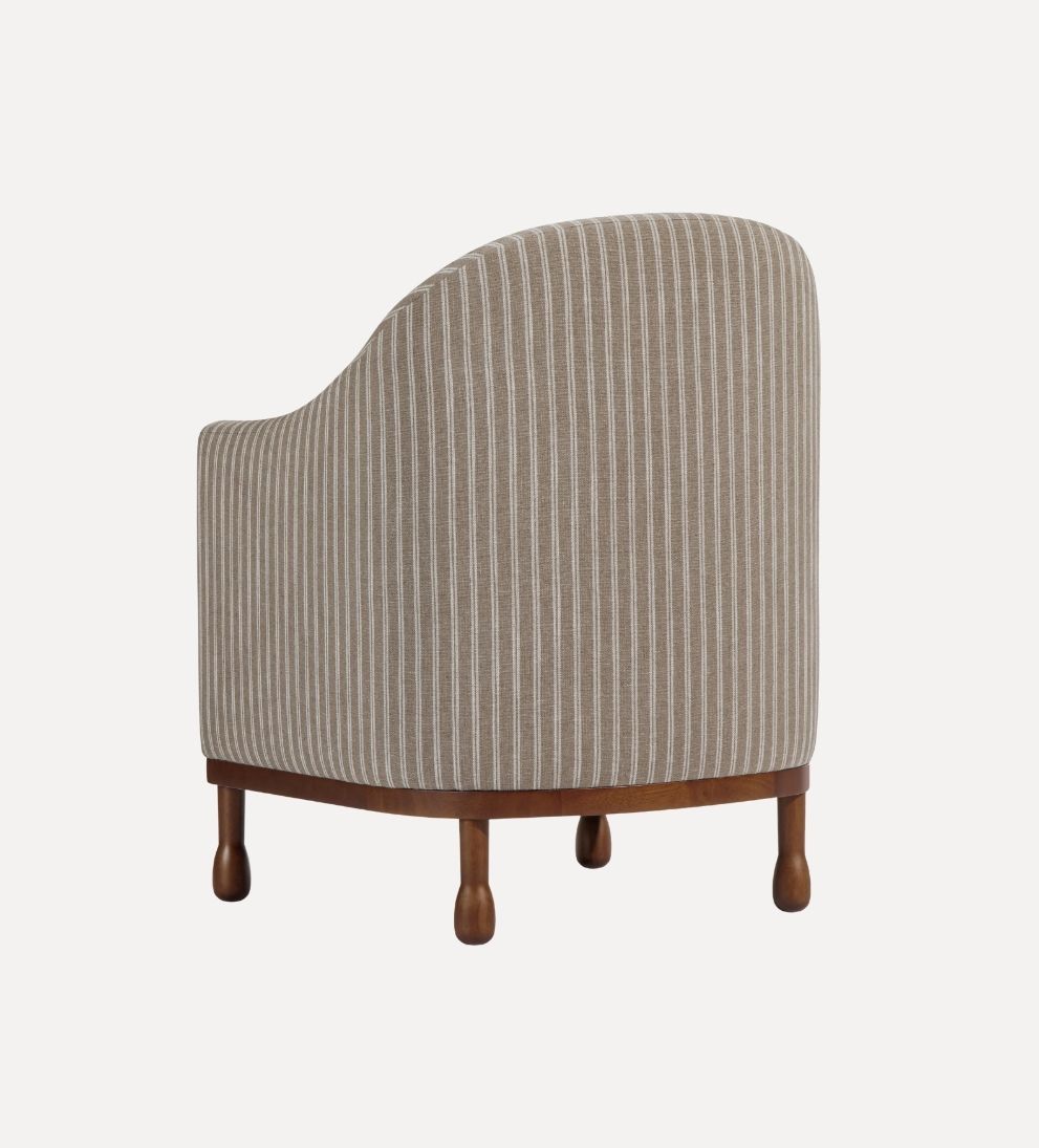 Kiernan Chair, Stripes Lounge Chairs