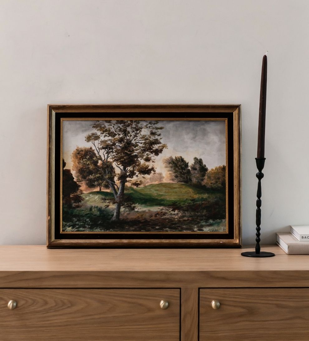 La Colline au Crépuscule (The Hill at Twilight) Art
