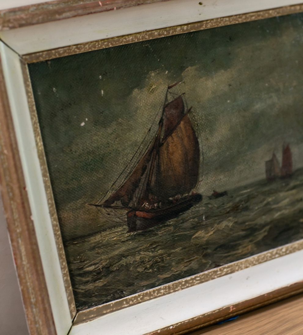 La Voile Rouge (The Red Sail) Art