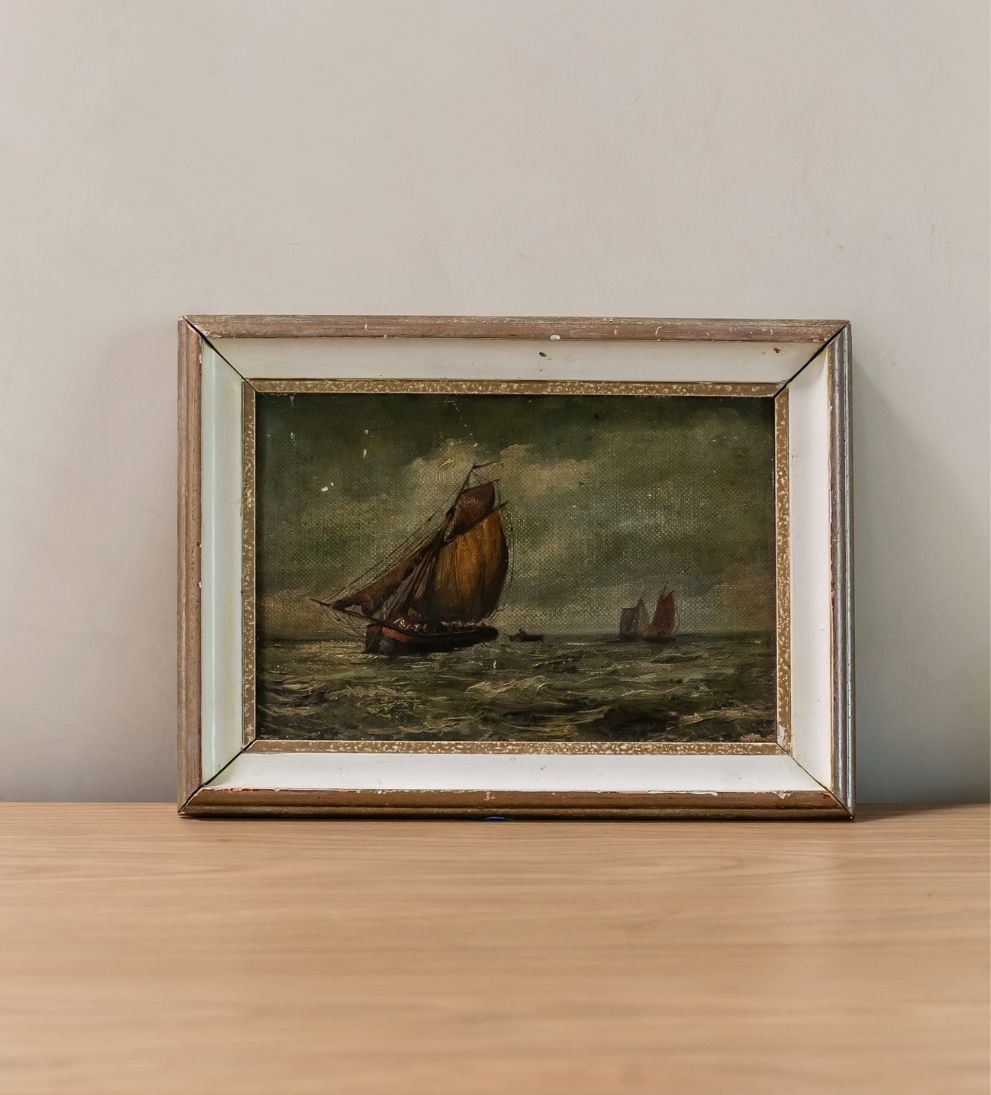 La Voile Rouge (The Red Sail) Art