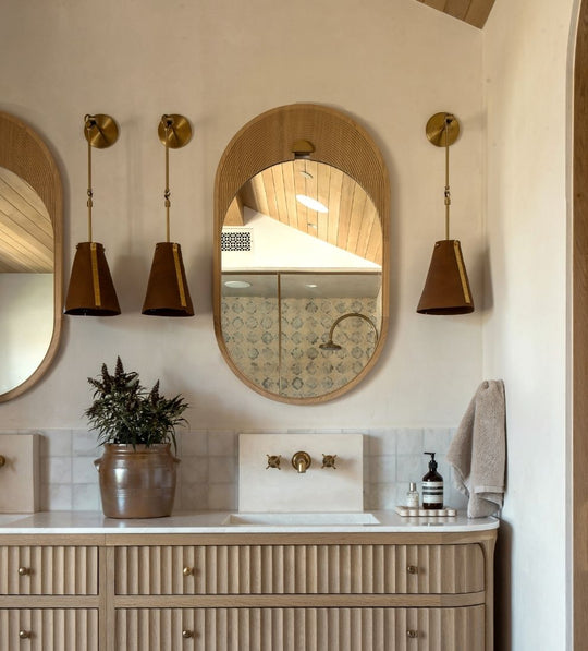 Lagos Carved Wall Mirror