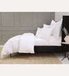 Langston Duvet Cover Set in White Bedding
