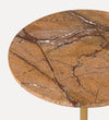 Lauren Drink Table in Brown Marble Side & End Tables