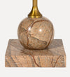 Lauren Drink Table in Brown Marble Side & End Tables