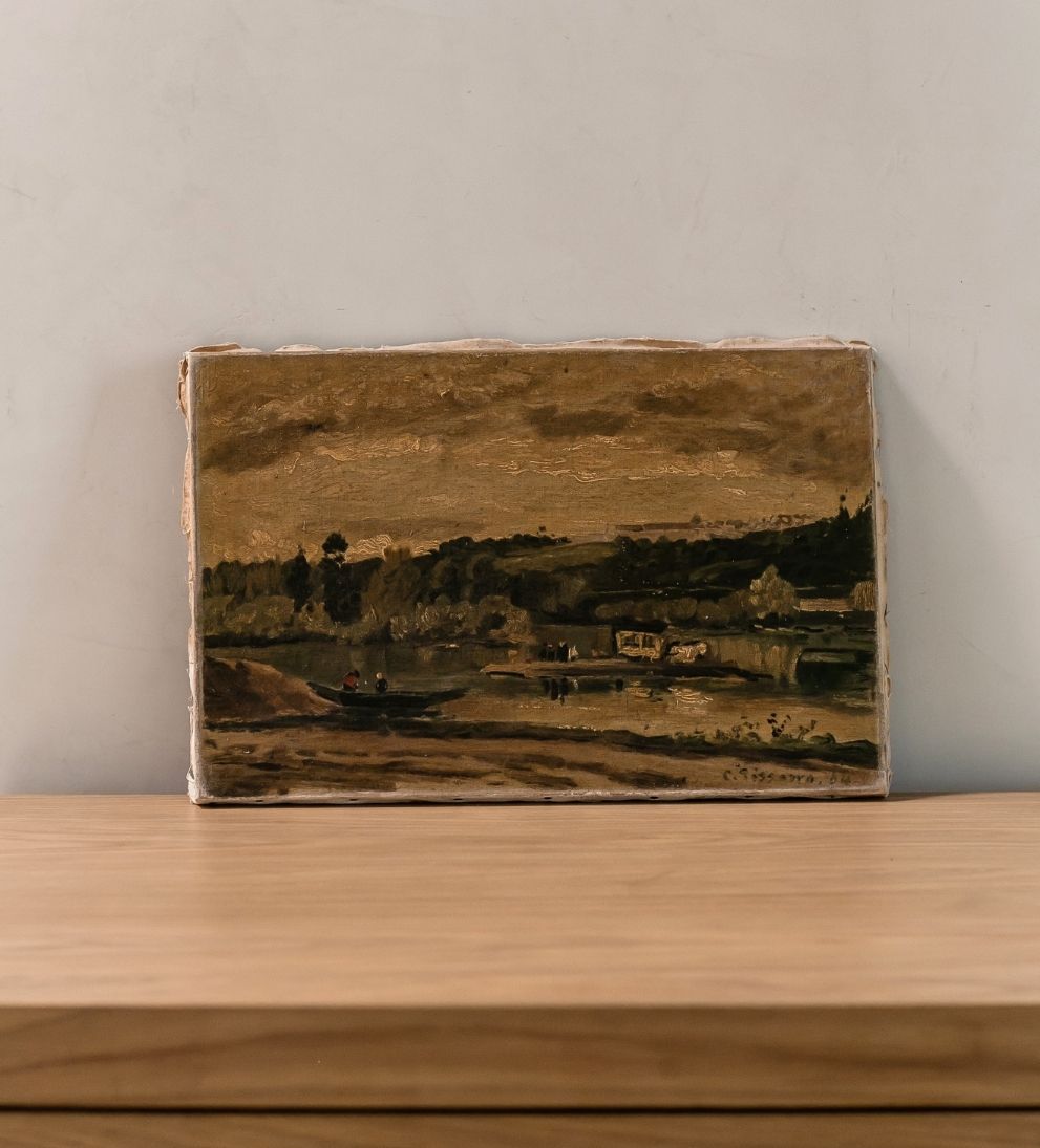 Le Bac de la Varenne (The Varenne Ferry) Art