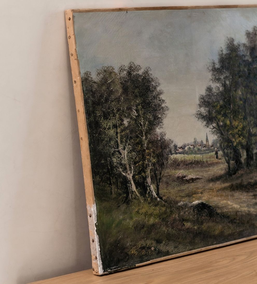 Le Chemin vers le Village (The Path to the Village) Art