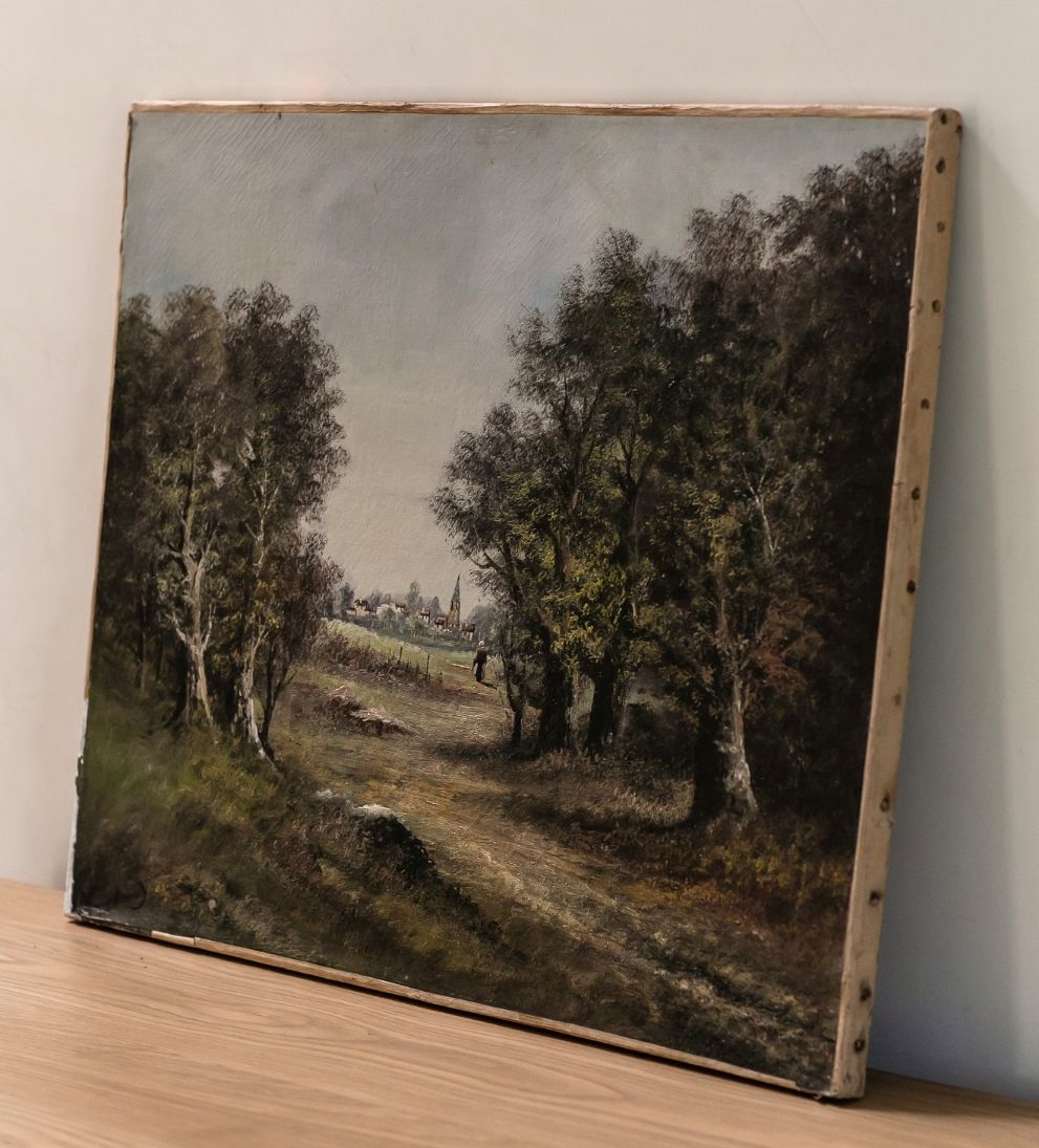 Le Chemin vers le Village (The Path to the Village) Art