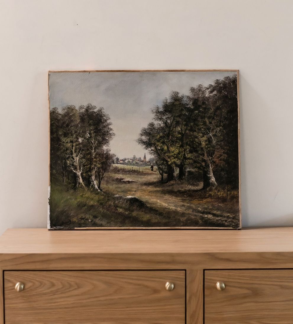 Le Chemin vers le Village (The Path to the Village) Art