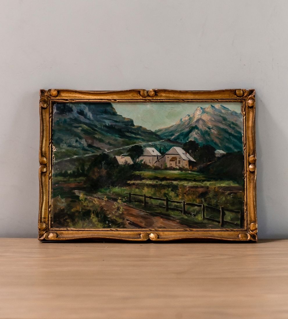 Le Village Alpin (The Alpine Village) Art
