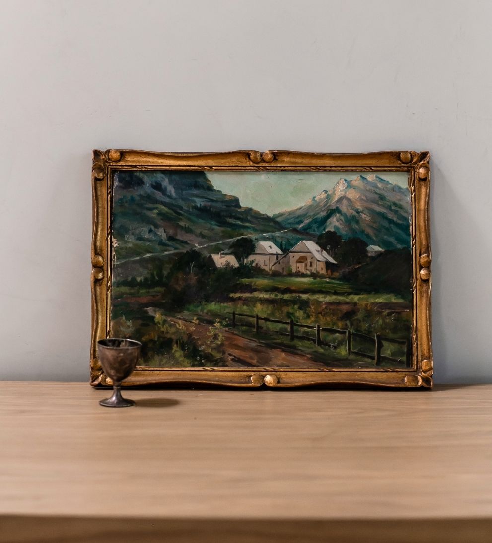 Le Village Alpin (The Alpine Village) Art