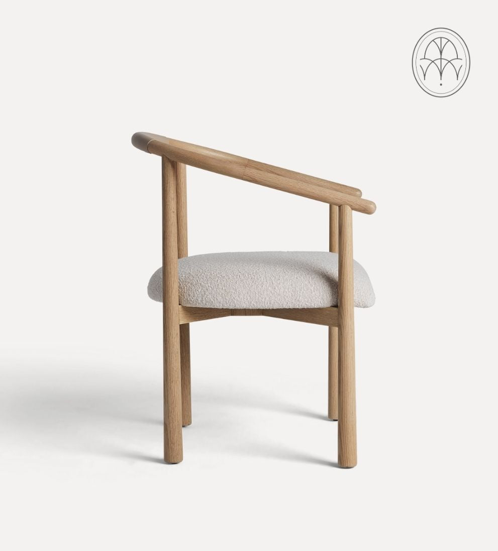 Lily Boucle Dining Chair Dining Chairs