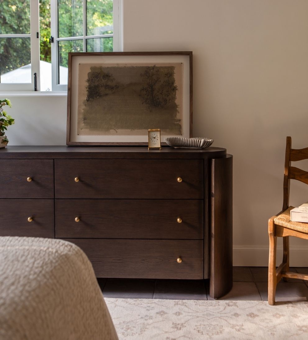 Logan Espresso Dresser Dressers