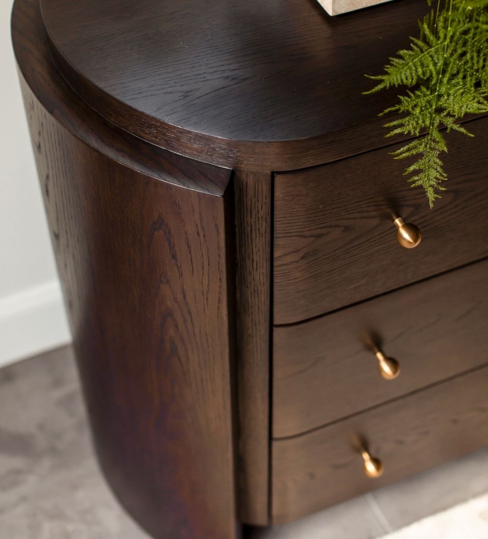 Logan Espresso Dresser Dressers
