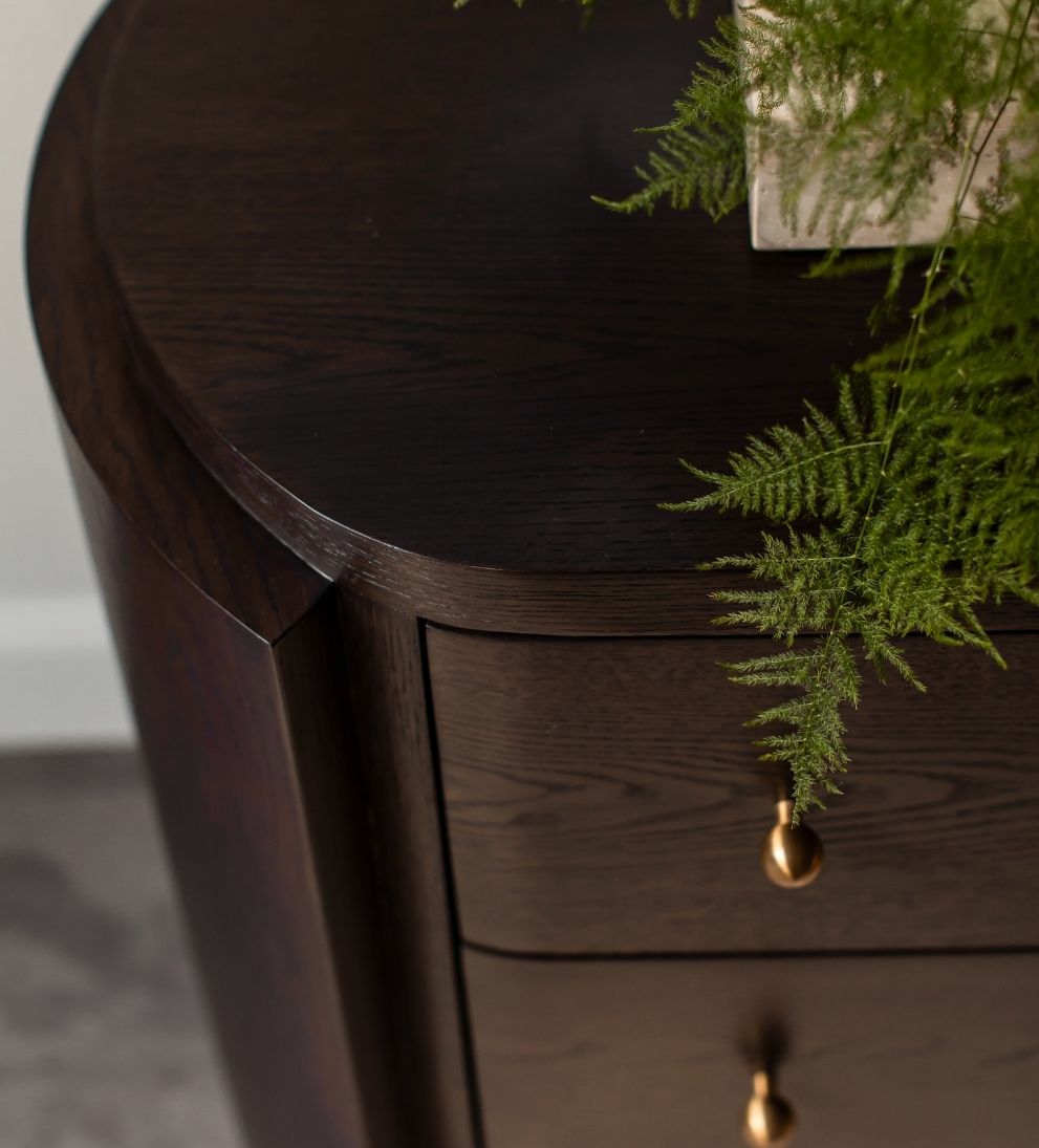 Logan Espresso Dresser Dressers