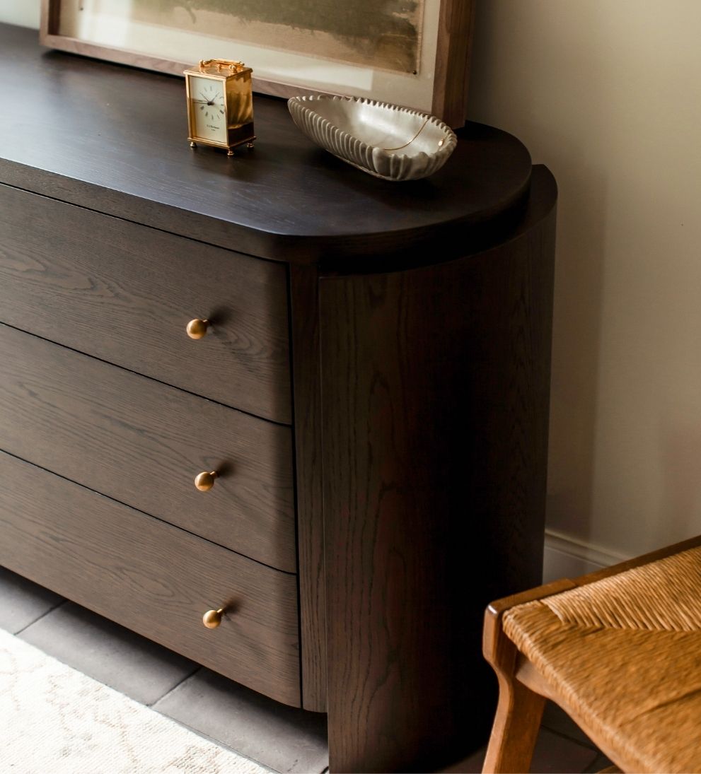 Logan Espresso Dresser Dressers