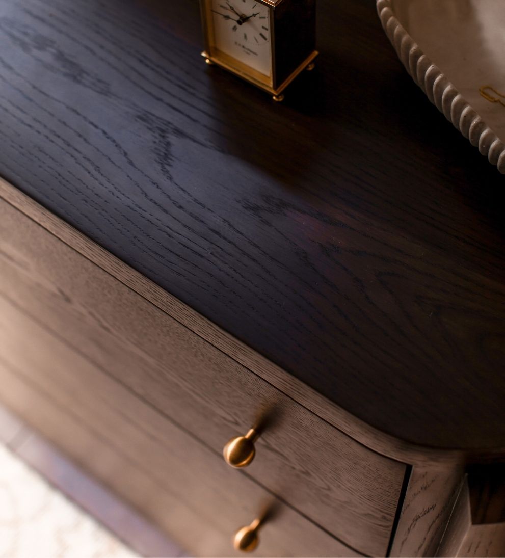 Logan Espresso Dresser Dressers