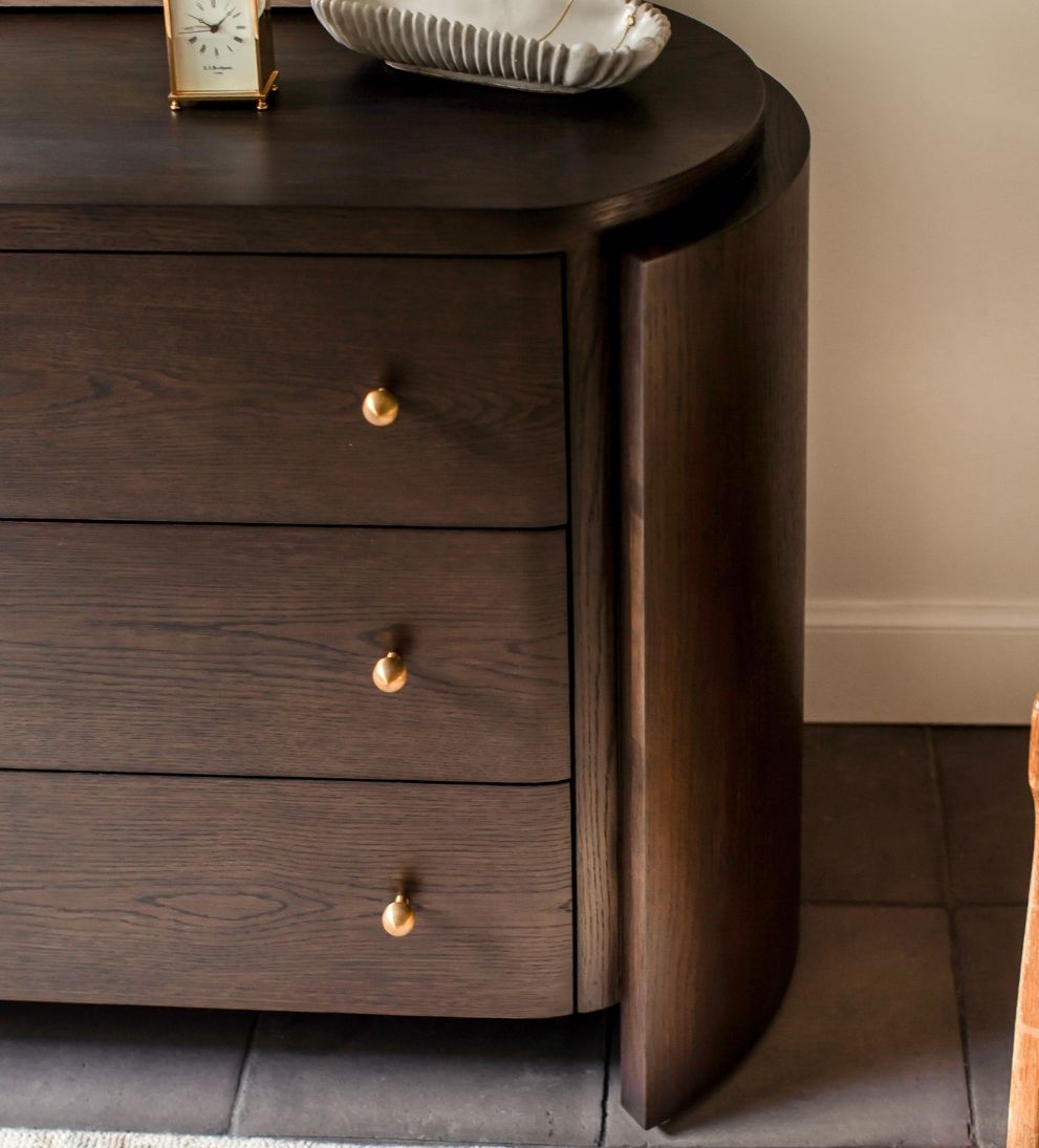 Logan Espresso Dresser Dressers