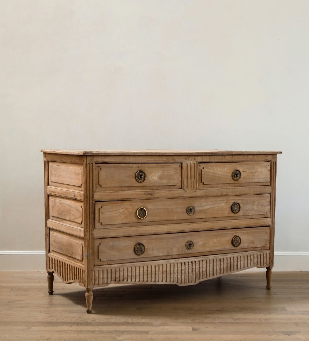 Louise Bleached Fruitwood Dresser Dressers