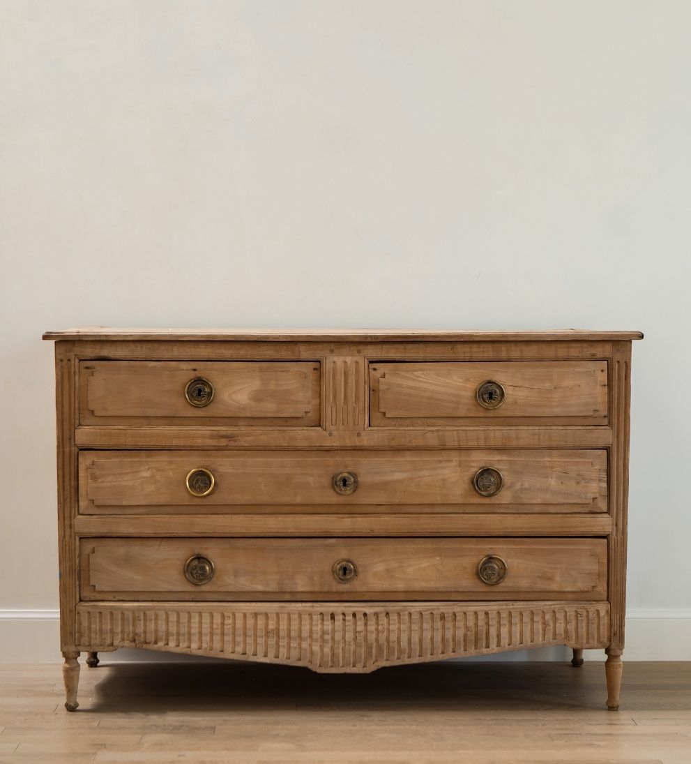 Louise Bleached Fruitwood Dresser Dressers