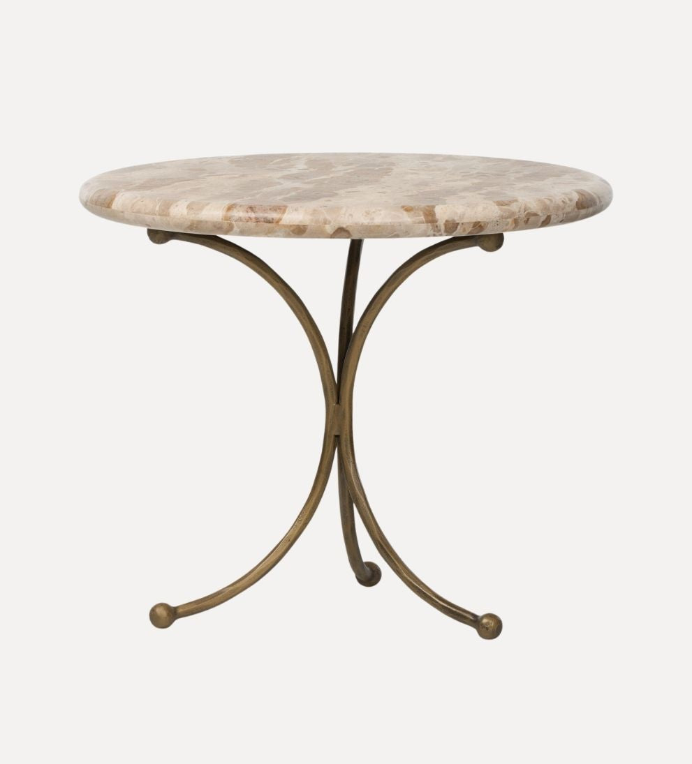 Lucian End Table in Fossil Marble Side & End Tables