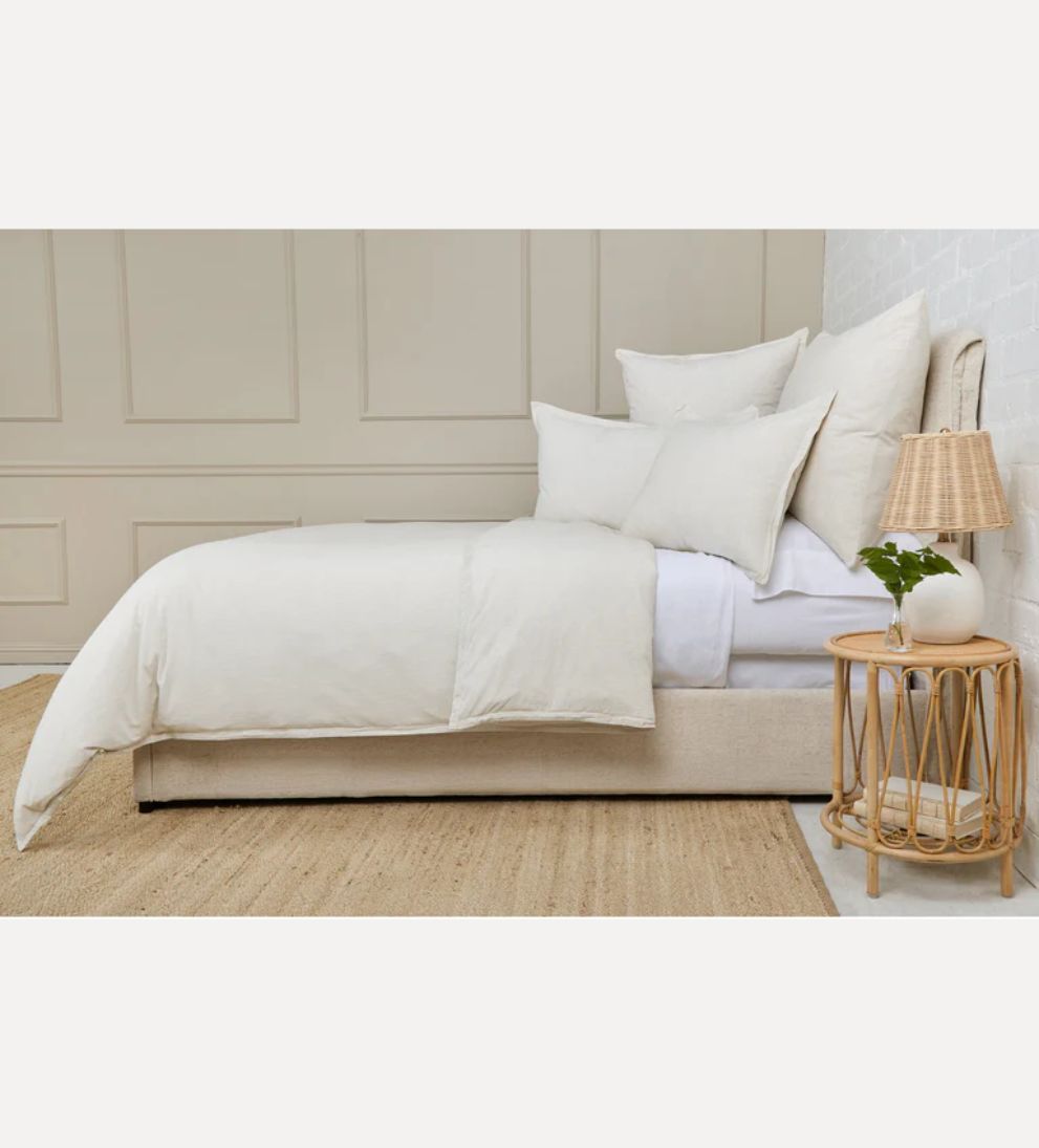 Luke Duvet Cover in Natural Bedding
